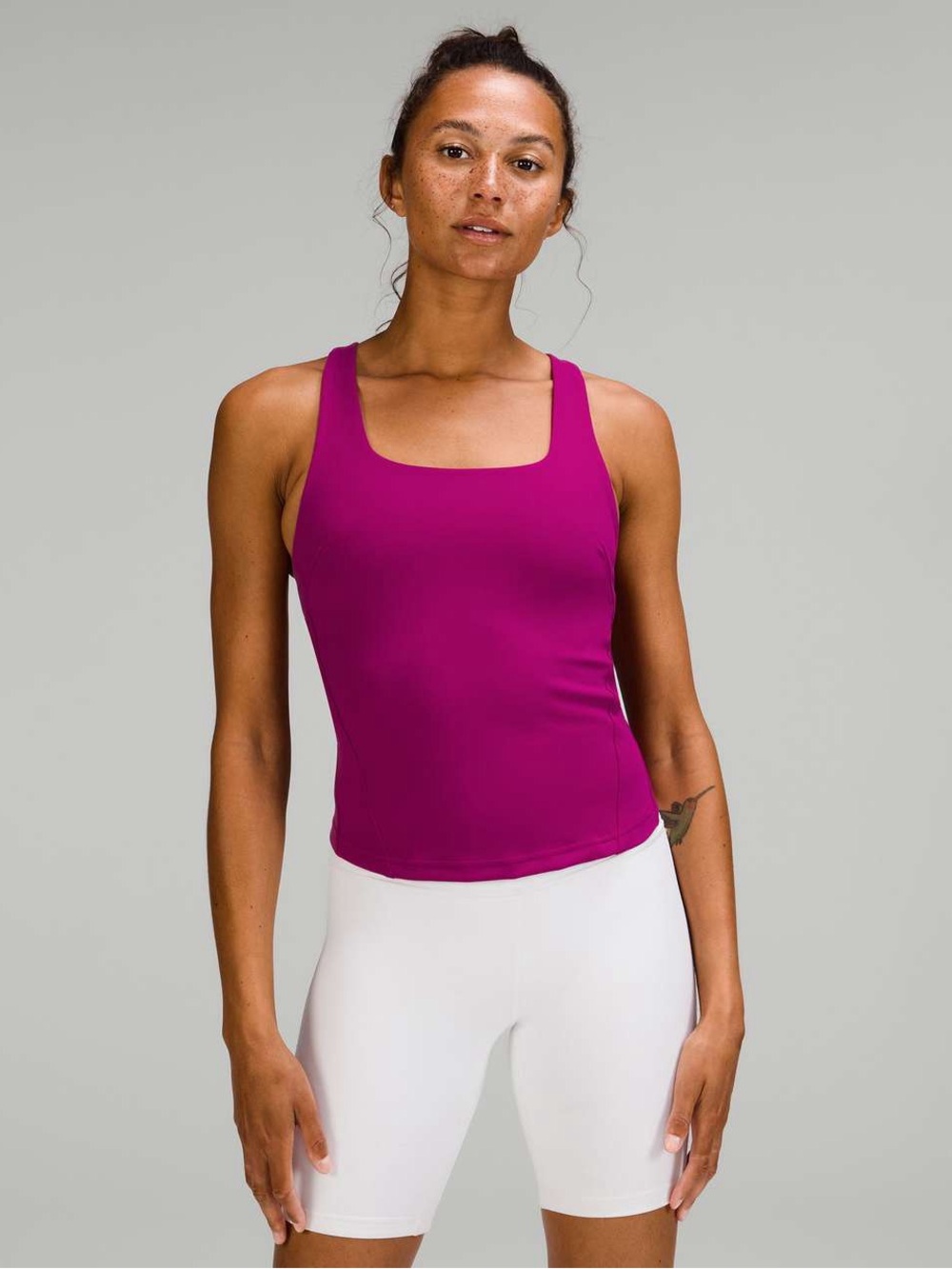 088. Lululemon InStill Tank Top Magenta Purple size 4